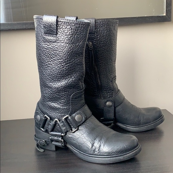 Miu Miu Harness Moto Boot - Picture 2 of 10